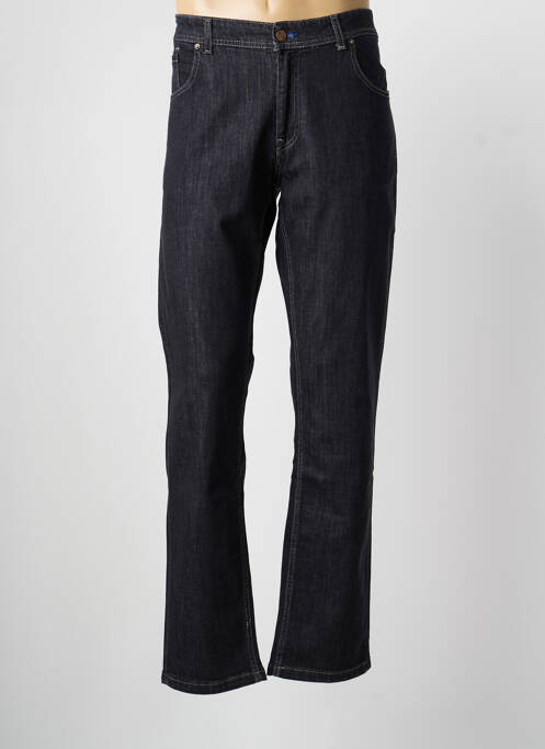 Jeans coupe droite tissage brut taille normale noir MCLASSICS homme