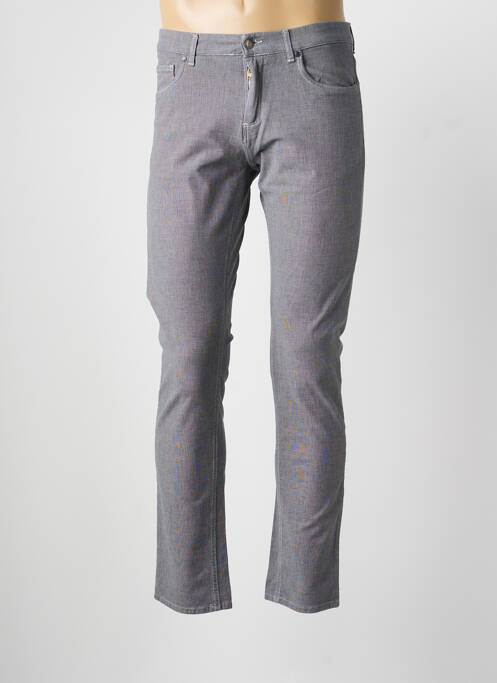 Pantalon slim stretch taille normale gris LCDN homme