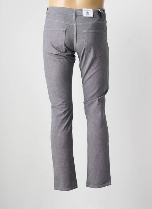 Pantalon slim stretch taille normale gris LCDN homme