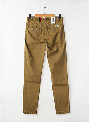Pantalon chino tissage popeline taille normale vert HERO SEVEN homme