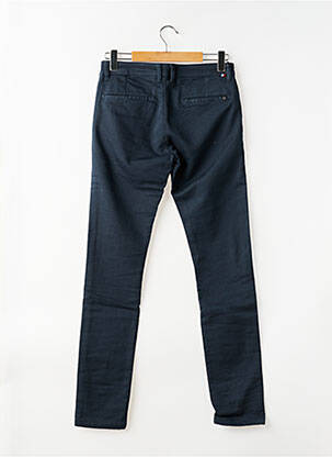 Pantalon chino stretch taille basse bleu LE TEMPS DES CERISES homme