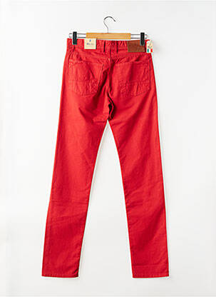 Jeans coupe slim poches taille normale orange MCLASSICS homme