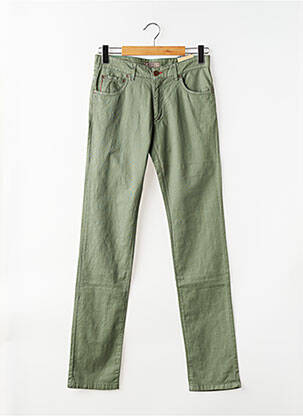 Jeans coupe slim poches taille normale vert MCLASSICS homme