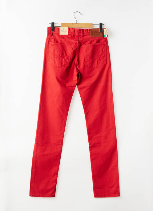 Jeans coupe slim poches taille normale orange MCLASSICS homme