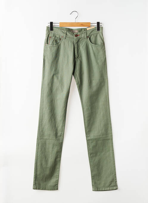 Jeans coupe slim poches taille normale vert MCLASSICS homme