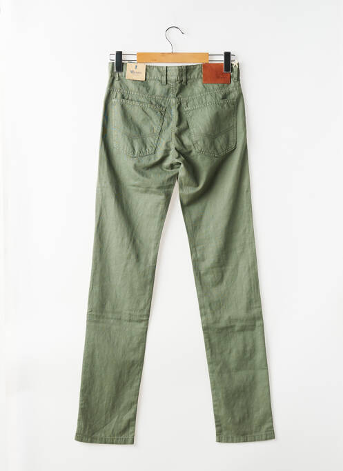 Jeans coupe slim poches taille normale vert MCLASSICS homme