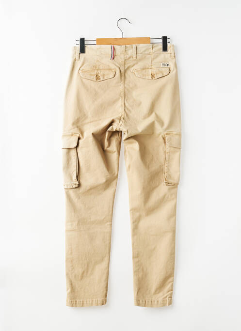 Pantalon cargo slim taille normale beige HERO SEVEN homme
