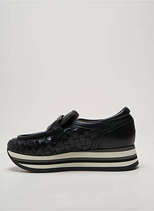 Baskets semelle amovible talon de 4 à 6cm noir SOFTWAVES femme