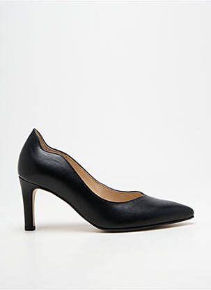 Escarpins tissage satiné talon de 7 à 9cm noir GABOR femme
