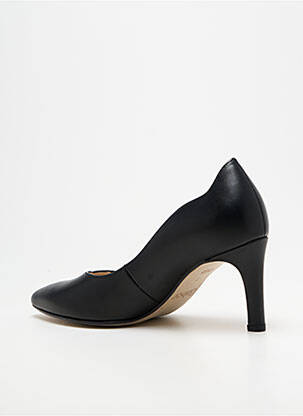 Escarpins tissage satiné talon de 7 à 9cm noir GABOR femme