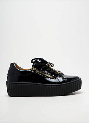 Baskets fermeture zip et lacets talon de 4 à 6cm noir GABOR femme