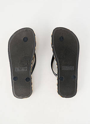 Tongs bout ouvert talon plat jusqu'à 3cm noir IPANEMA femme