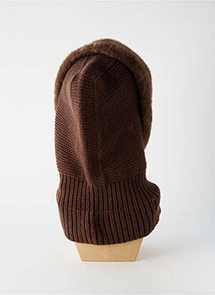Bonnet stretch marron ALEX.MAX femme