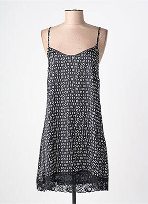 Nuisette/combinette effet matière satinée noir LIU JO femme