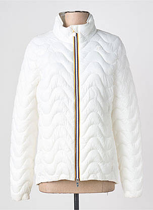 Doudoune poches sans capuche blanc K. WAY femme