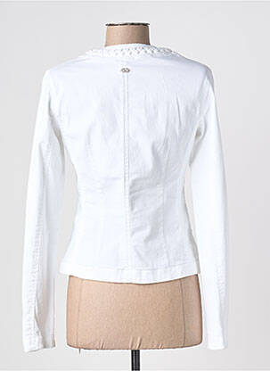 Veste casual col rond blanc LIU JO femme