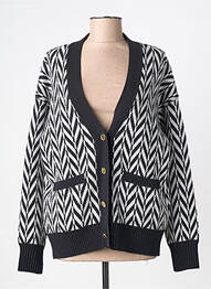 Gilet manches longues stretch noir GANT femme