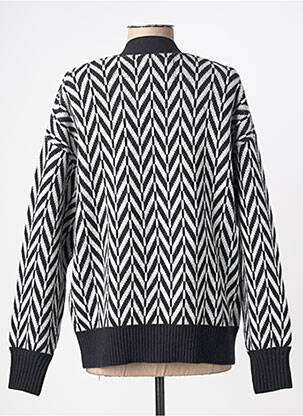 Gilet manches longues stretch noir GANT femme