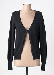 Gilet manches longues stretch noir KOCCA femme