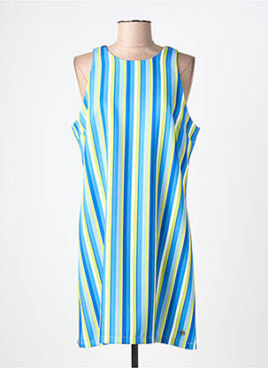 Robe mi-longue sans manche sans manche bleu YES.ZEE femme