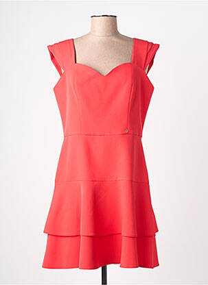 Robe mi-longue sans manche sans manche rouge KOCCA femme