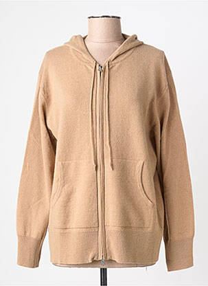 Veste casual col rond beige GANT femme