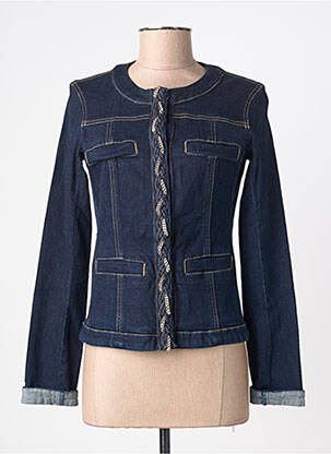 Veste casual col rond bleu LIU JO femme