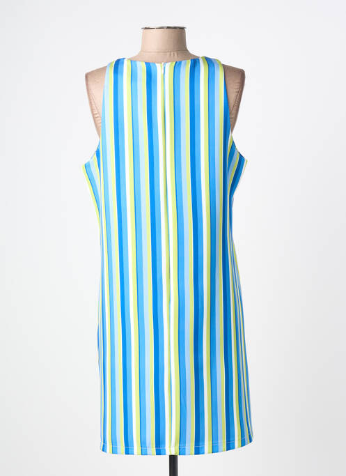 Robe mi-longue sans manche sans manche bleu YES.ZEE femme