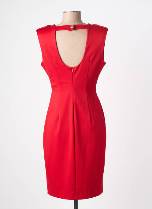 Robe mi-longue sans manche sans manche rouge LIU JO femme