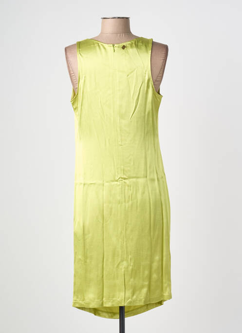 Robe mi-longue sans manche sans manche vert PAOLA TIENFORTI femme