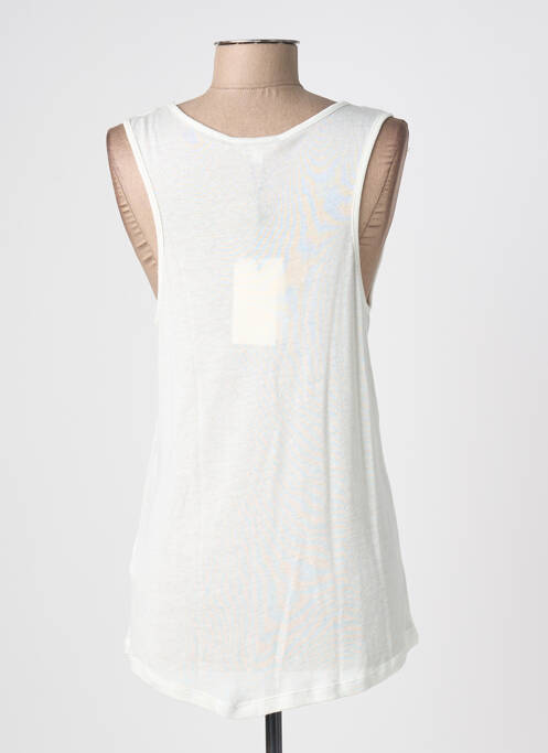 Top stretch sans manche beige KOCCA femme