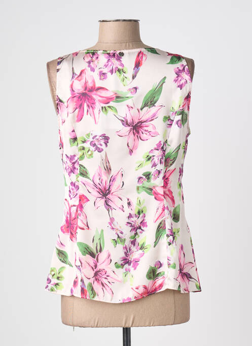 Top coupe cintrée sans manche violet KOCCA femme