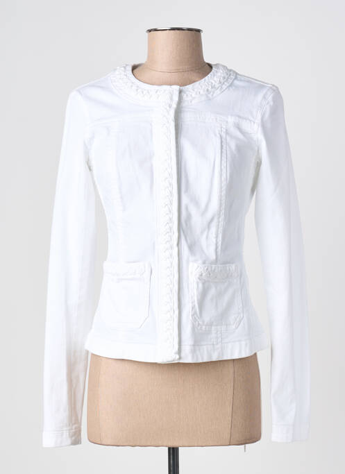 Veste casual col rond blanc LIU JO femme