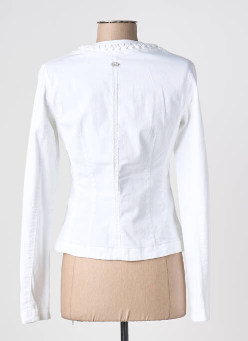 Veste casual col rond blanc LIU JO femme