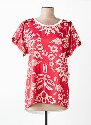 Top manches courtes manches courtes rouge LIU JO femme