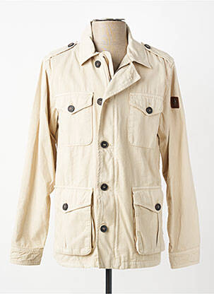 Veste casual poches beige MCS femme