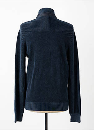 Veste casual resserrée sur le bas bleu MCS homme