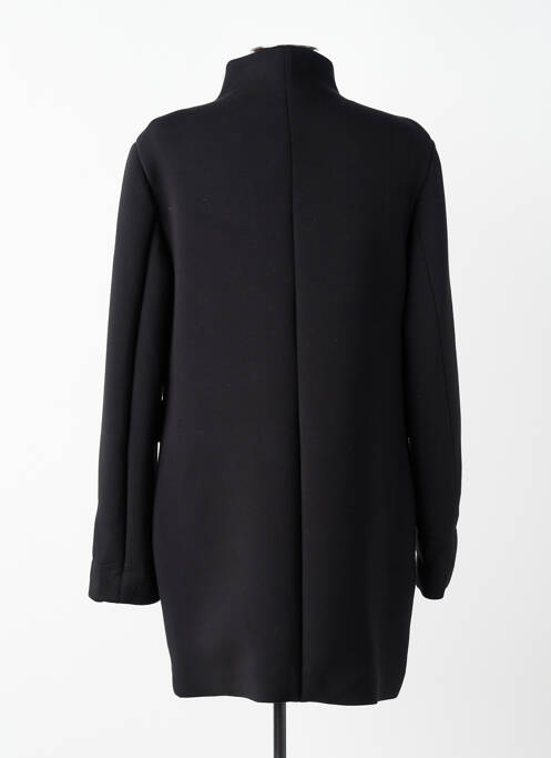 Manteau long coupe droite sans capuche noir LIU JO femme