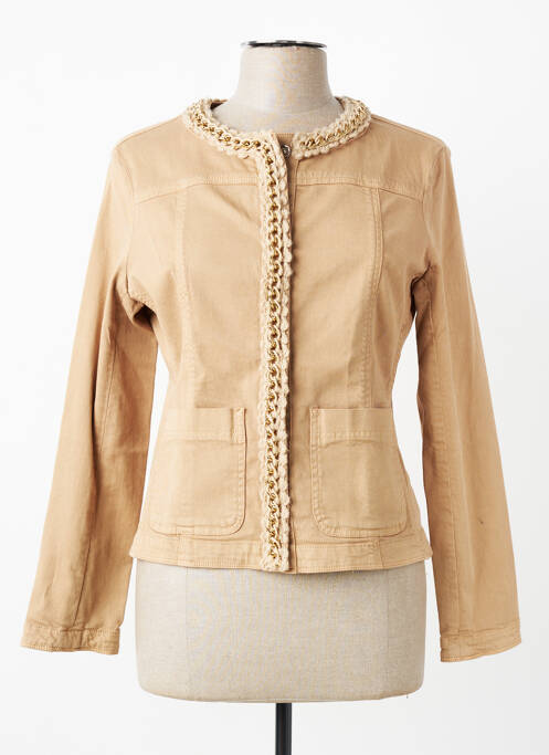 Veste casual col rond marron LIU JO femme