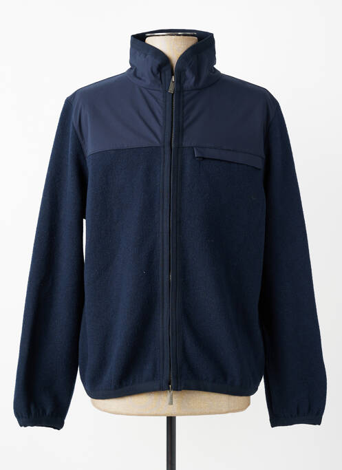 Veste casual poignets poignets élastiqués bleu K. WAY homme