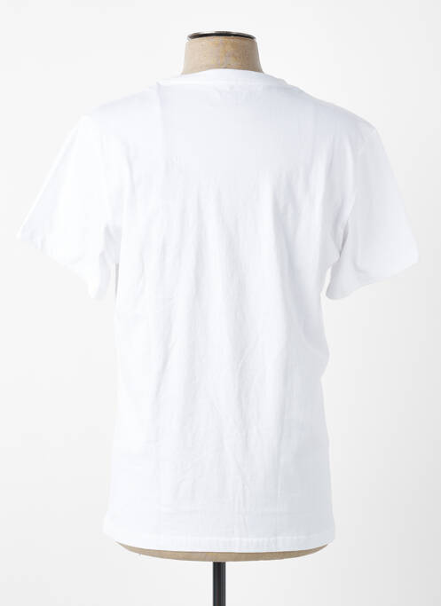 T-shirt stretch manches courtes blanc DAYTONA homme