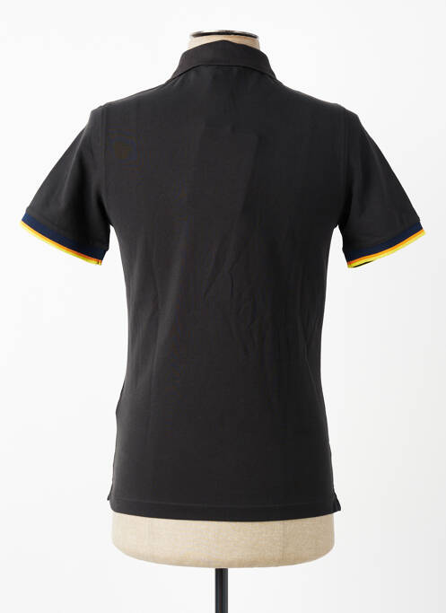 Polo stretch manches courtes noir K. WAY homme
