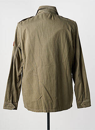 Parka manches longues sans capuche vert MCS homme