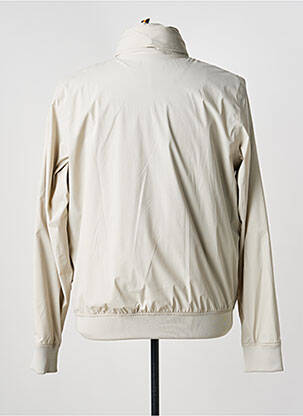 Coupe-vent finition intérieure doublure satiné a capuche beige KWAY homme