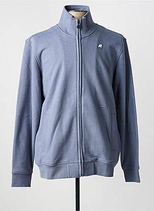Veste casual resserrée sur le bas bleu KWAY homme