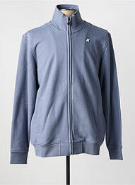 Veste casual resserrée sur le bas bleu KWAY homme