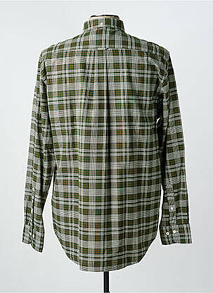 Chemise manches longues poches vert GANT homme
