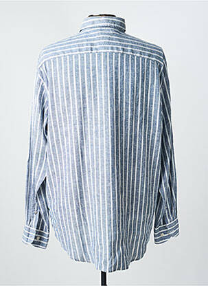Chemise manches longues poches bleu TOMMY HILFIGER homme
