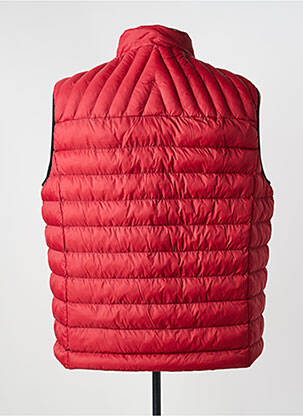 Doudoune poches sans capuche rouge MCS homme