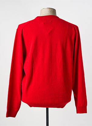 Pull col v manches longues rouge GANT homme